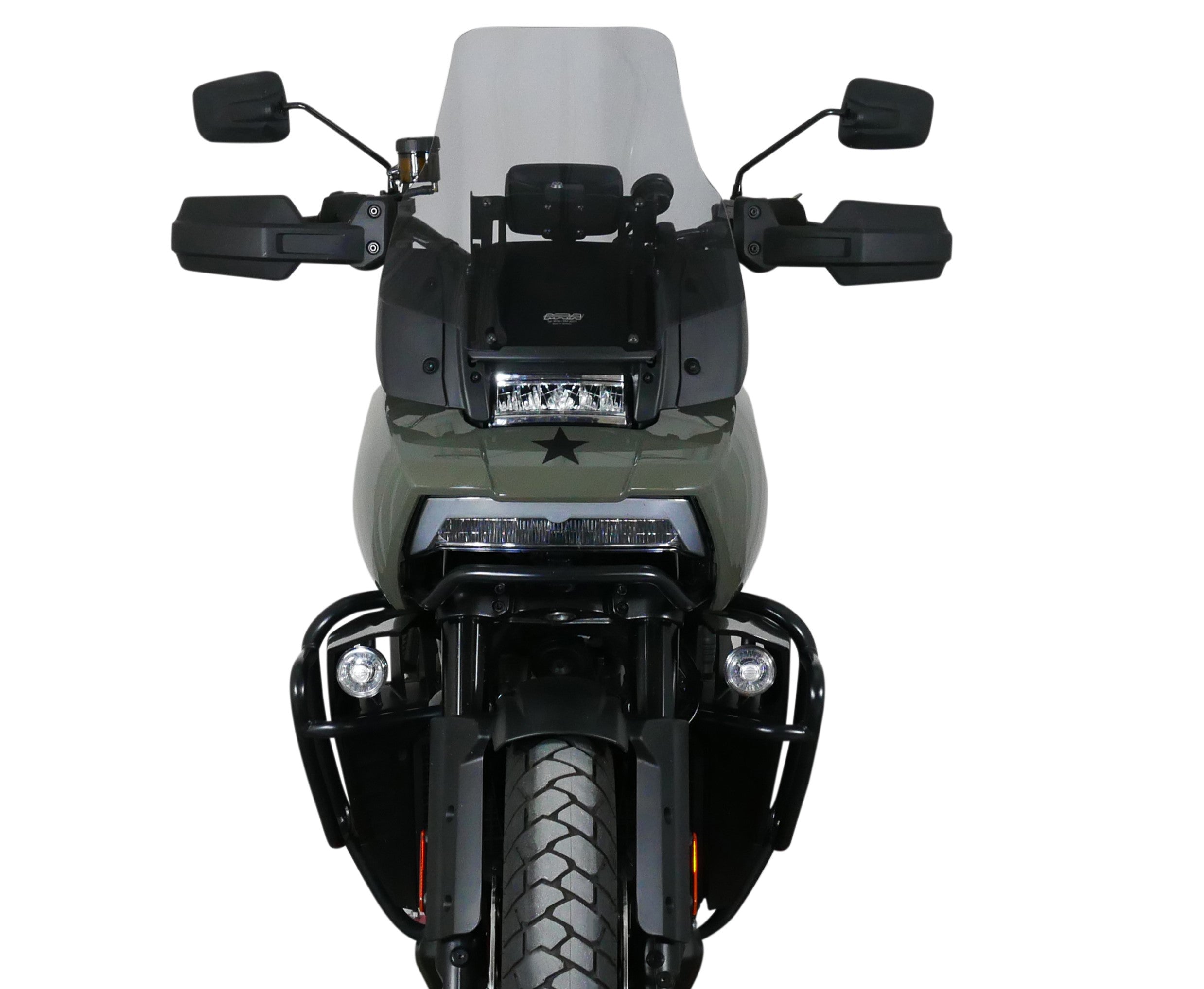 MRA.4025066173174 MRA Spoiler windshield "SN" for HARLEY-DAVIDSON PAN AMERICA 1250 SPECIAL Smoke