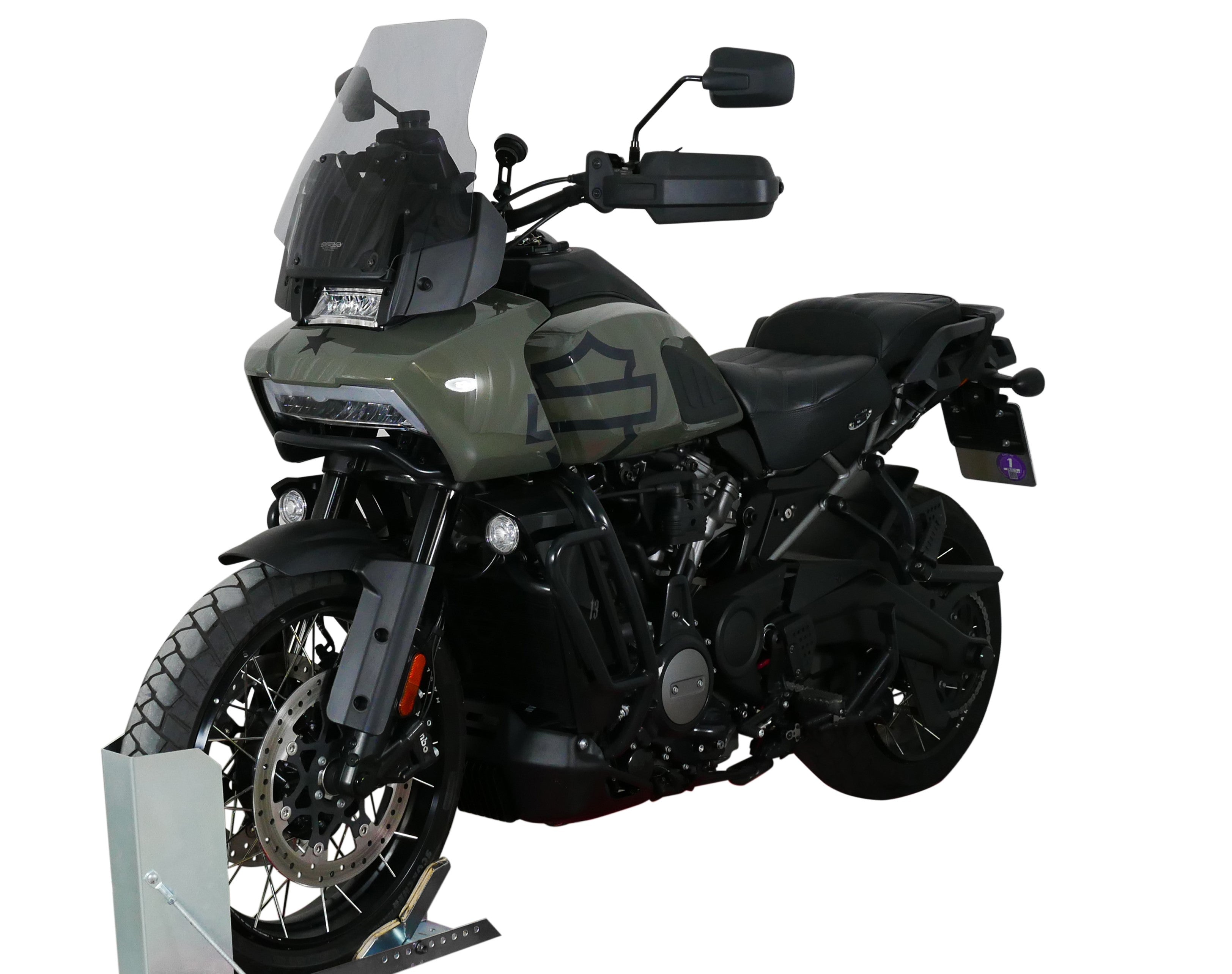 MRA.4025066173174 MRA Spoiler windshield "SN" for HARLEY-DAVIDSON PAN AMERICA 1250 SPECIAL Smoke