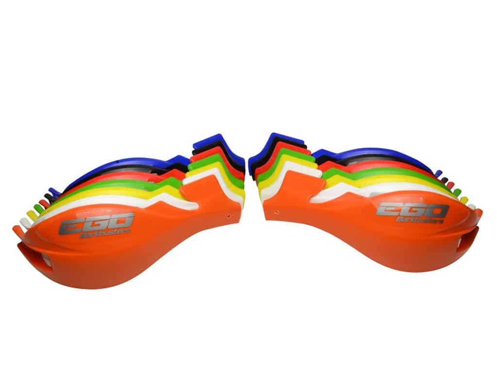 BB.ES1.RD Barkbusters EGO complete handguard kit for 7/8" handlebars - Red