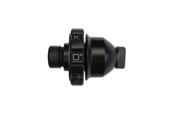 KAO.APR410 Kaoko Cruise Control for Product for Aprilia Caponord 2014-2017 with OEM Hand guards and OEM heated grips.