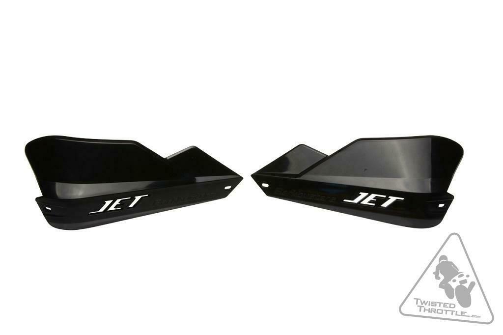 BB.JET03.BK Barkbusters JET replacement plastics includes left and right - Black