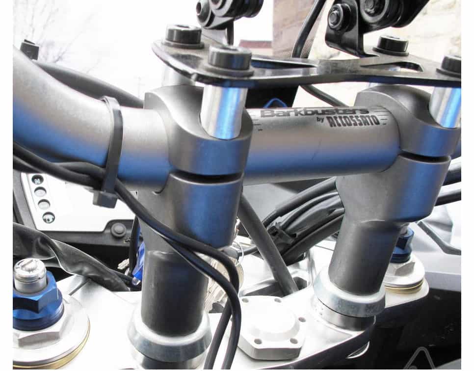 BB.BC-28 28.5mm handlebar adapter to fit Barkbusters VS-Bar to Triumph Tiger 1050