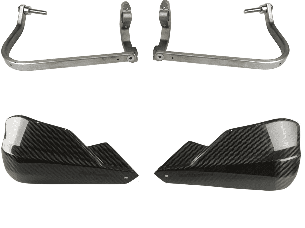 BB.BHG075VPS-CF Barkbusters handguard kit for BMW F750GS/F850GS '18- Non Adventure models ONLY with VPS handguards in Real Carbon Fiber