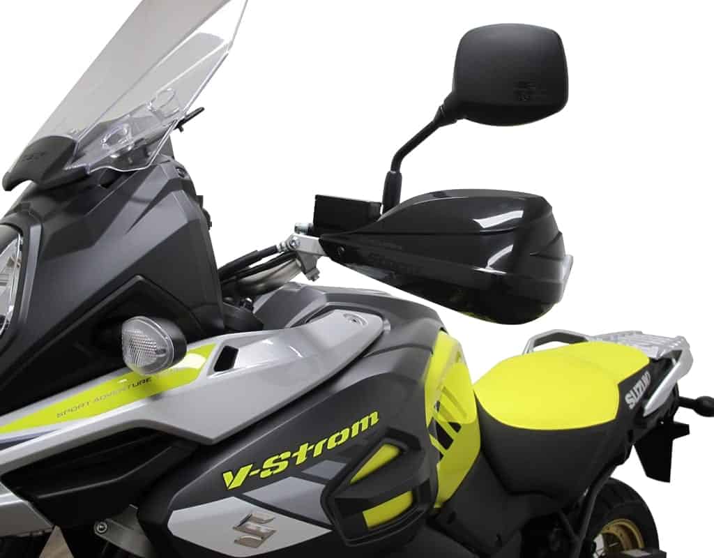 BB.BHG70-STBK Barkbusters KIT bike specific mounting hardware Suzuki DL1000 XT '18- and STORM wind deflector kit BLACK