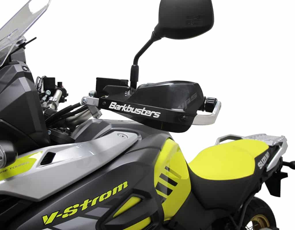 BB.BHG70-BK Barkbusters KIT bike specific mounting hardware Suzuki DL1000 XT '18- and VPS wind deflector kit BLACK