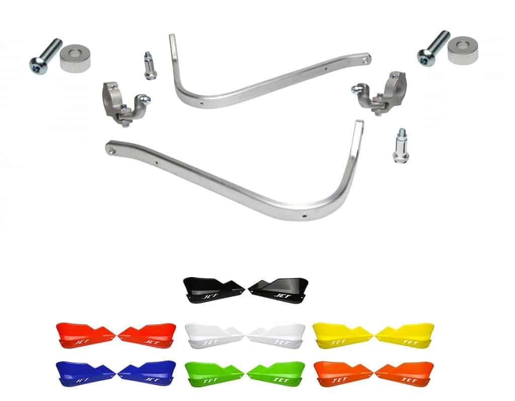 BB.BHG790JET-BK Barkbusters handguard kit for KTM 790 Adventure/Adventure R 19'- with JET handguards in Black