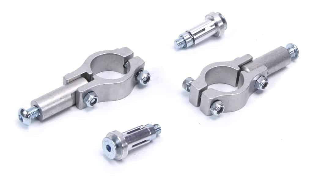 BB.BTC.00 Barkbusters mounting kit for Barkbuster Variable Section Handlebar, Renthal Twin Wall & Fly Aero not high bend Pazzaz, Extreme handlebars 1-1/8"