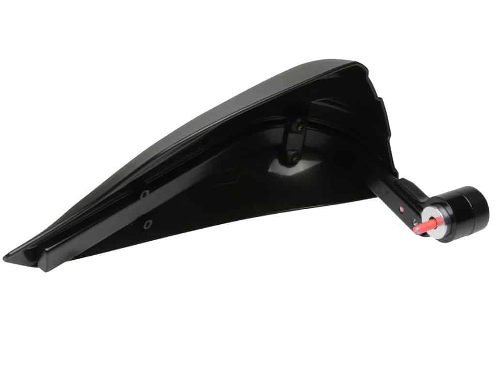 BB.STM-007-02-BK Barkbusters Storm handguards with single-sided mounting kit for 6mm or 8mm threaded bar-ends, black