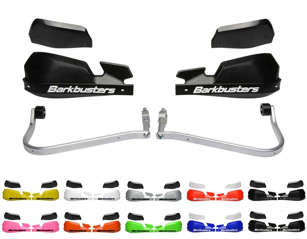 BB.BHG34.YE Barkbusters VPS Handguards complete kit for Kawasaki Versys 650 YELLOW
