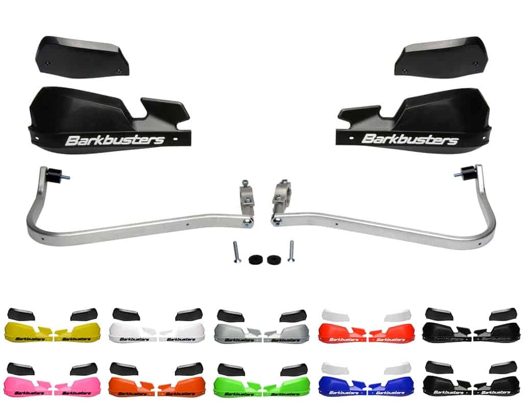BB.BHG59.R Barkbusters VPS Handguard complete kit Triumph Tiger 800/800XCup to 2014; 800XCX/ /800XRX 2015 on; and Explorer 1200 All Models-Red