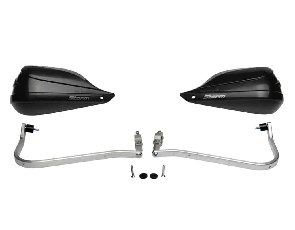 BB.BHG59.SBK Barkbusters STORM Handguard complete kit Triumph Tiger 800/800XCup to 2014; 800XCX/ /800XRX 2015 on; and Explorer 1200 All Models-Black