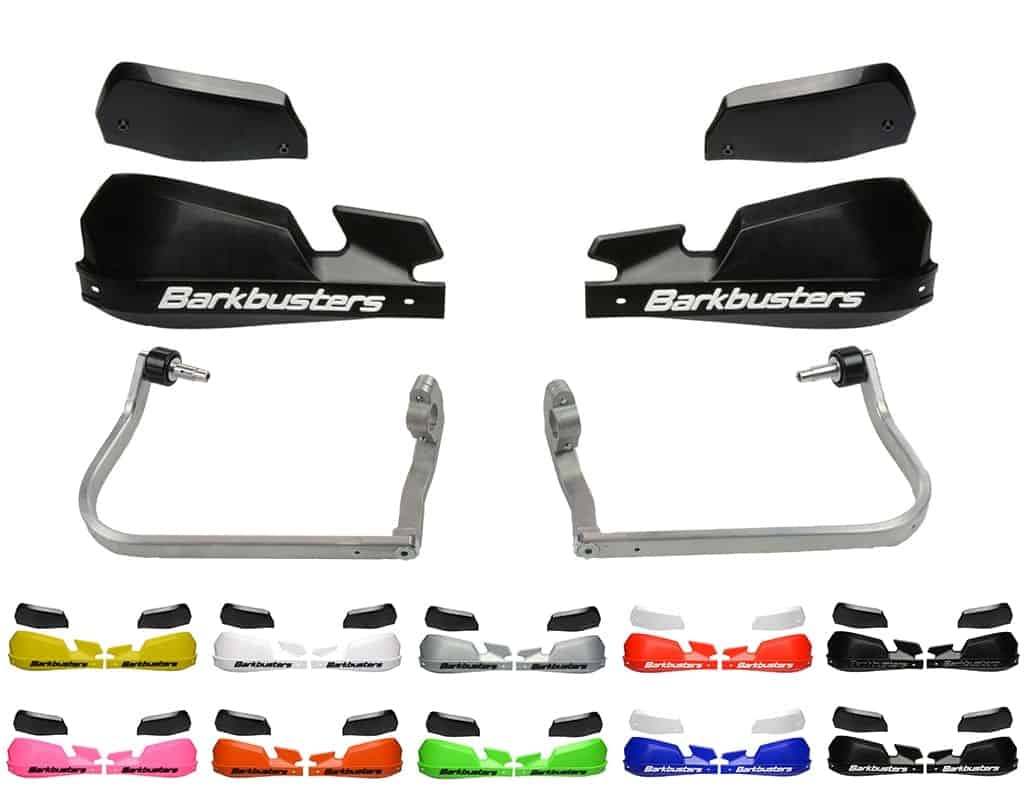 BB.BHG-064.YH Barkbusters VPS Hanguards Complete Kit for BMW R nineT Scrambler 2016- HI VIZ YELLOW KIT