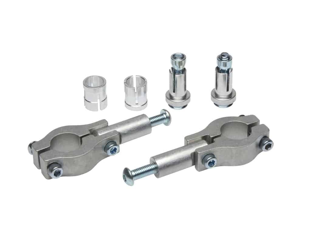 BB.BSC.STD Barkbusters mounting kit for 7/8" 22mm non-tapered, hollow-tube handlebars