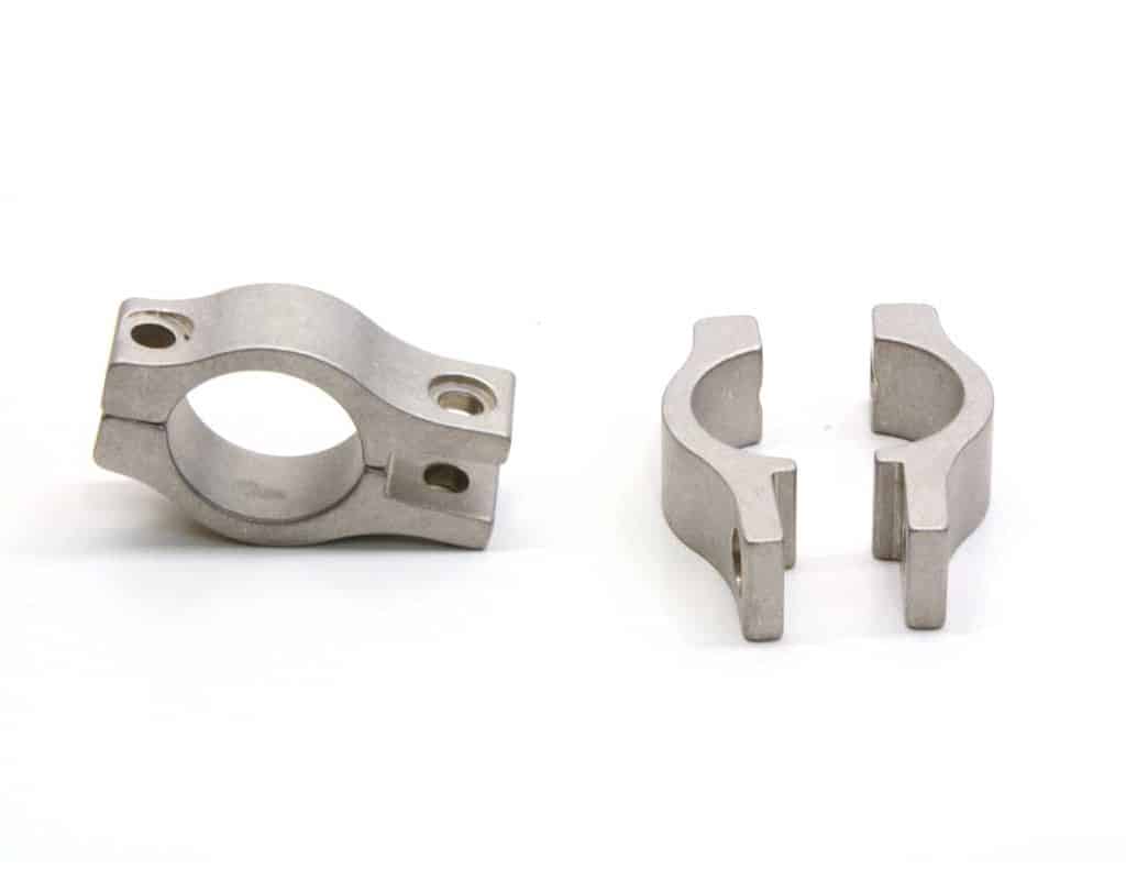 BB.BSS-00 Saddle clamp set for fitting handguards to 28.5mm straight section handlebars