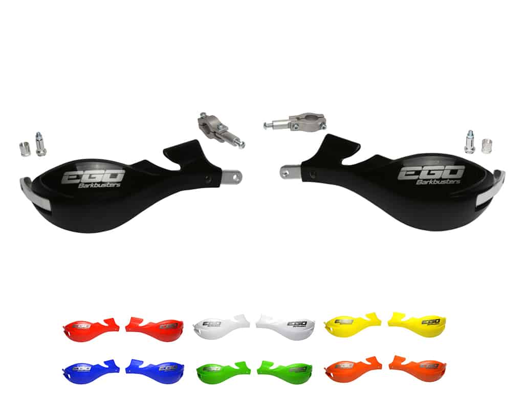 BB.ES4.Y Barkbusters-Mini EGO Handguards for 7/8" handlebars - YELLOW