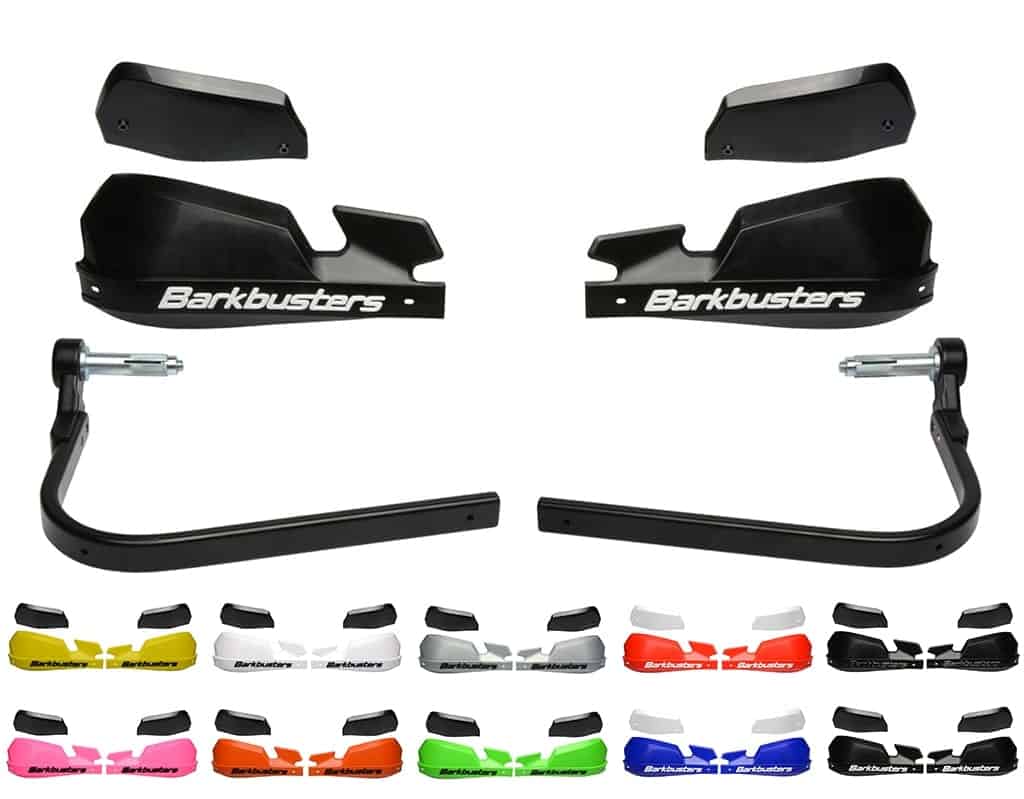 BB.S5.VPS.BB Barkbusters VPS To fit 7/8"" 18mm internal and 1"" 22.2mm internal steel handlebars - Black on Black KIT