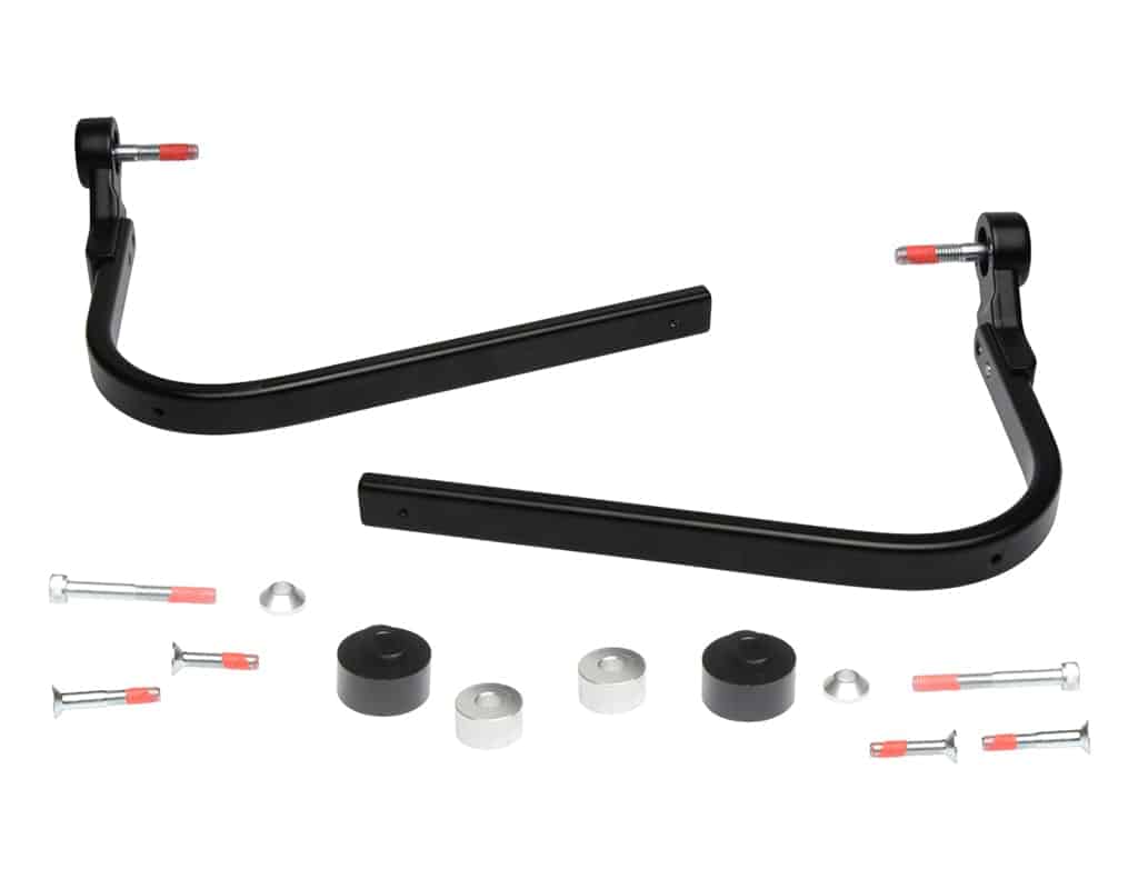 BB.S7.Carbon Barkbusters Carbon VPS handguards with single-sided mounting kit for 6mm or 8mm threaded bar-end inserts