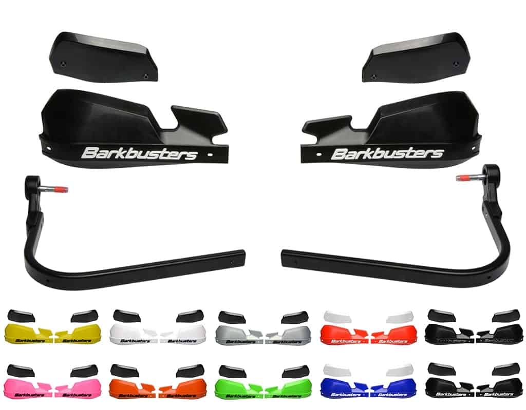 BB.S7.VPS.GR Barkbusters VPS Single-Sided Mounting Kit for 6 or 8mm Threaded Bar Ends - Green KIT