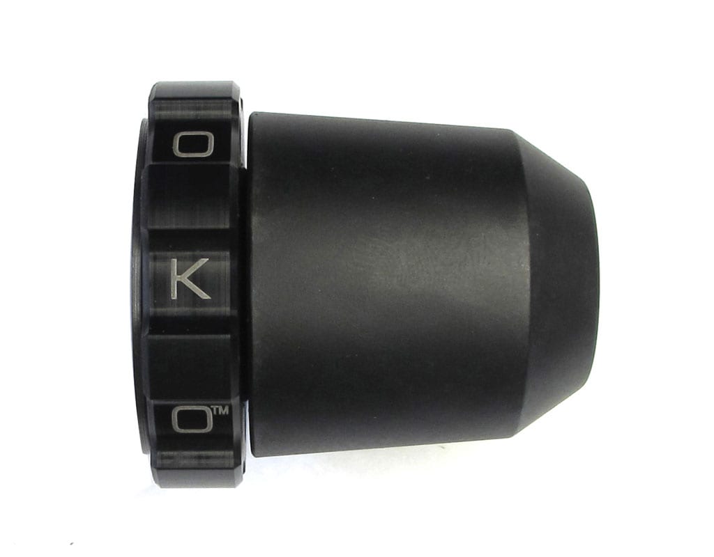 KAO.CCF120 Kaoko Throttle Lock Cruise Control BMW G650GS, '11- Sertao, 12- with or without OEM hand guards; with Barkbusters BHG45-NP handguards