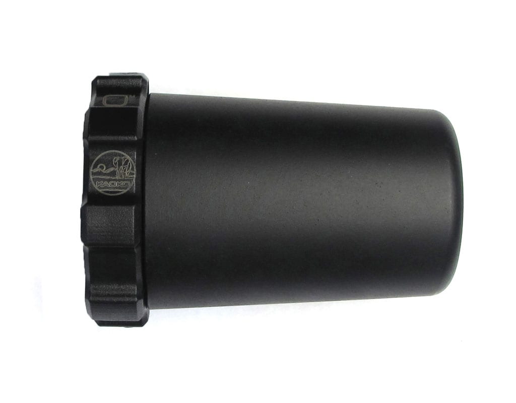 KAO.CCF800 Kaoko Throttle Lock Cruise Control BMW F800S & F800ST with cap screw in counterbored bar-end weight