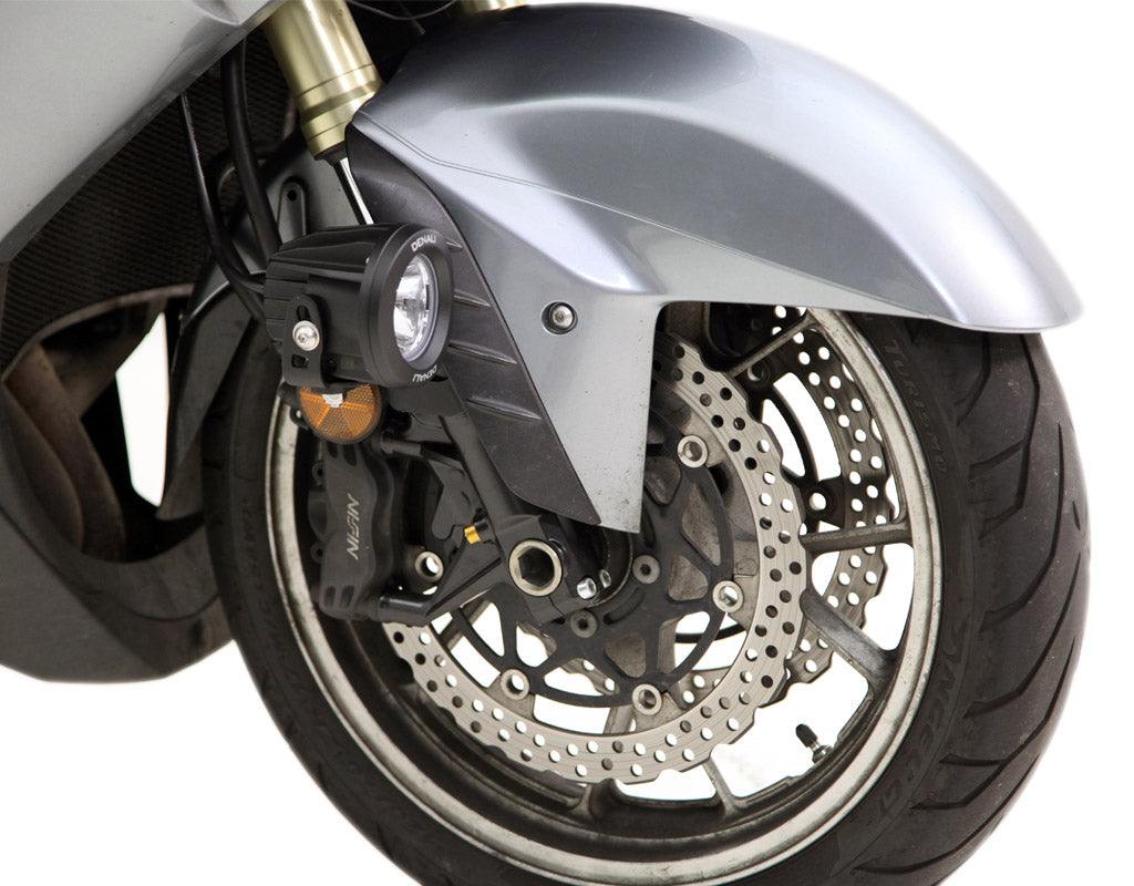 LAH.08.10200 Denali Auxilary Light Mounting Brackets for Kawasaki Concours 1400 & GTR1400 '08-'20