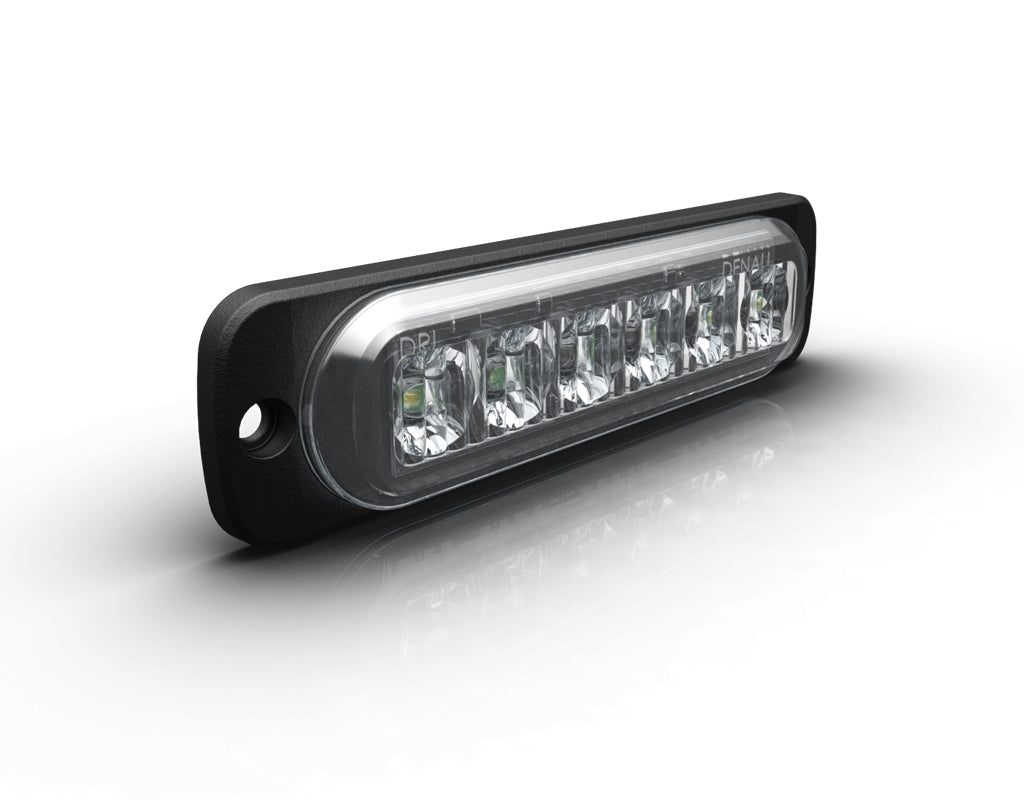 DNL.DRL.10200.A DENALI DRL Amber Daytime Running Light with Waterproof Flush Mounting Kit