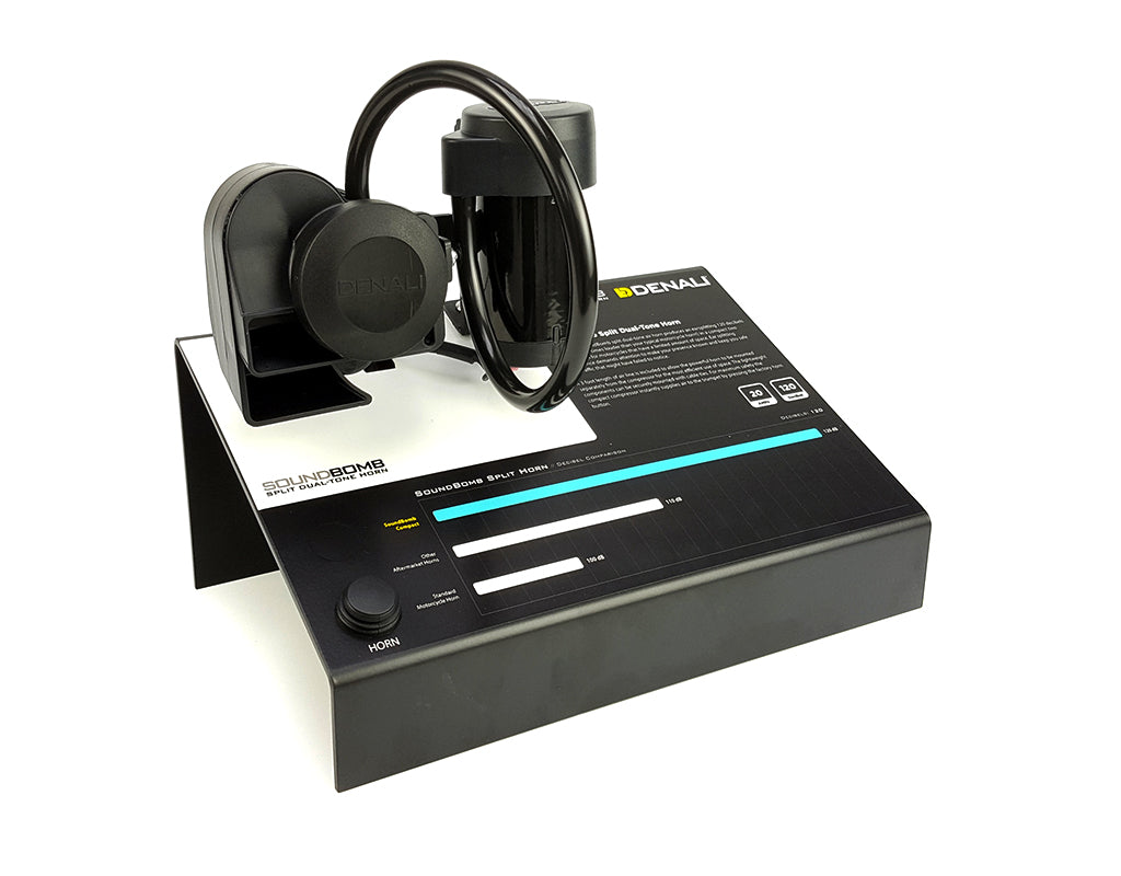 DNL.DSP.11500 DENALI 2.0 SoundBomb Split Interactive Dealer Display HORN NOT INCLUDED