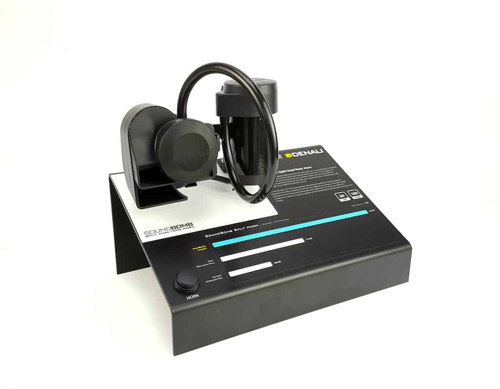 DNL.DSP.11500 DENALI 2.0 SoundBomb Split Interactive Dealer Display HORN NOT INCLUDED