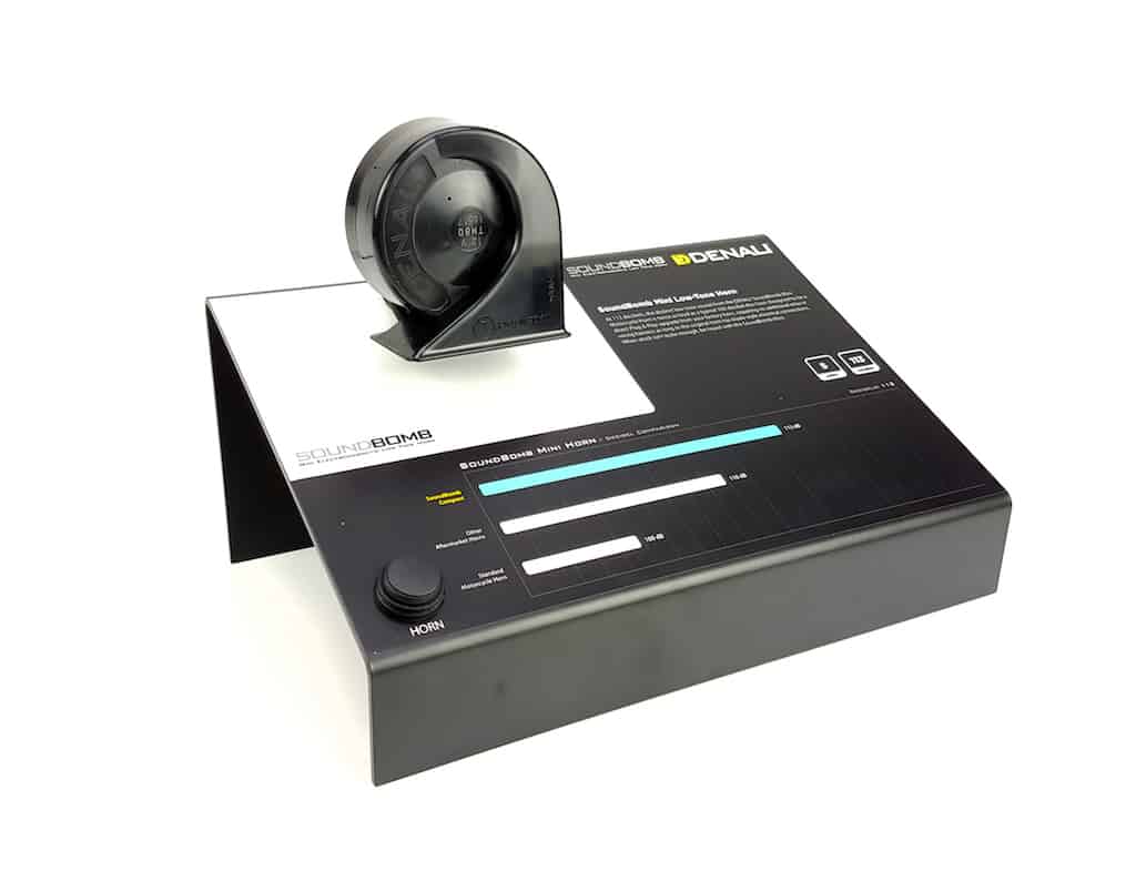 DNL.DSP.11600 DENALI 2.0 SoundBomb Mini Interactive Dealer Display HORN NOT INCLUDED