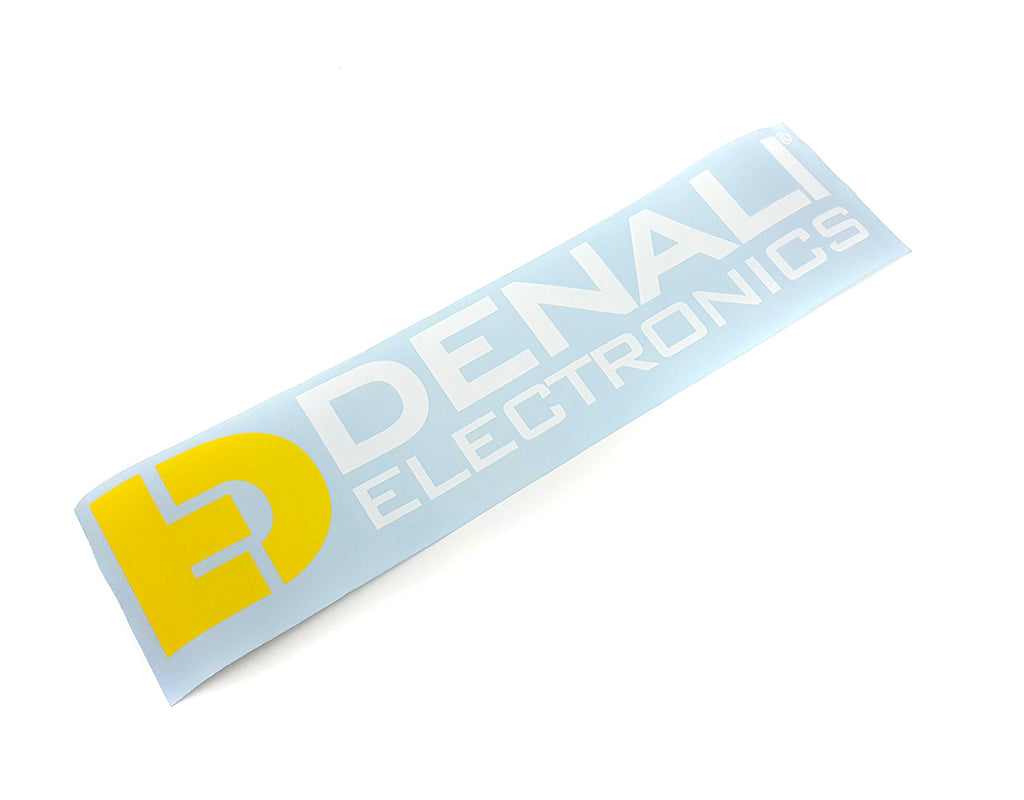 DNL.STK.004 DENALI Full Logo Transfer Decal, Multi-color, 21x5