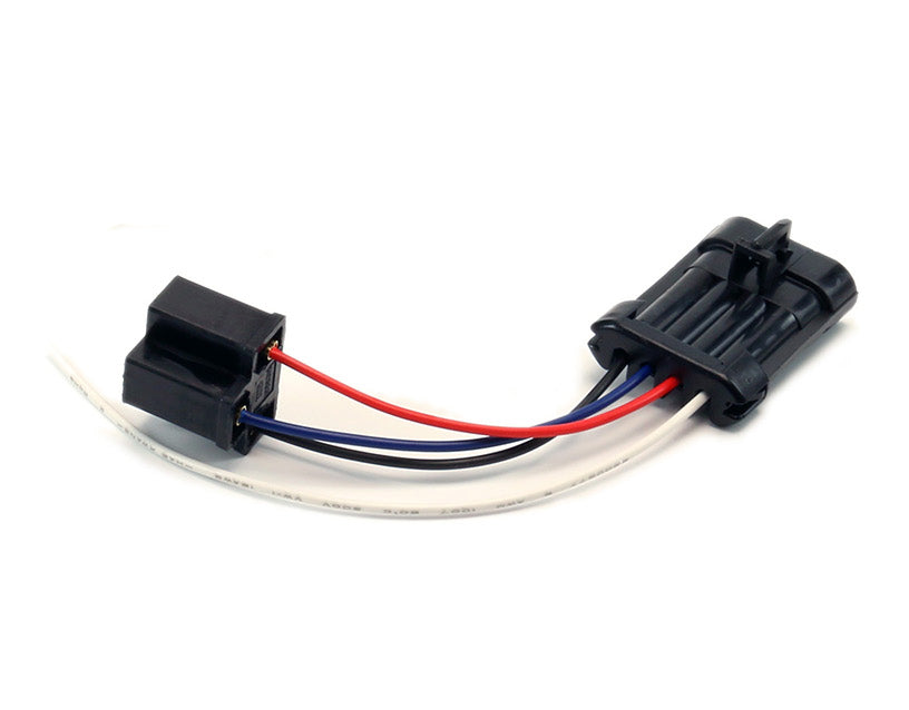 DNL.WHS.10300 DENALI Wiring Adapter for H4 to OEM Harley Davidson LED Headlight Harness  rev00