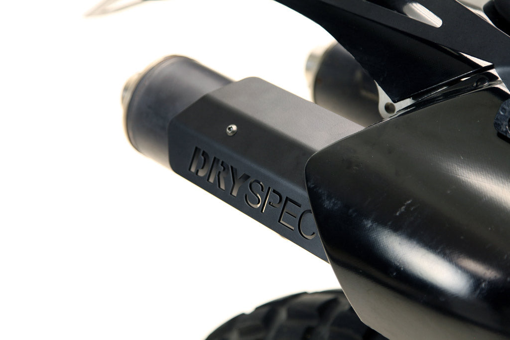 DSL.EHS.10000 DrySpec Exhaust Heat Shield, Fits Exhaust 4" to 6" in Diameter rev01