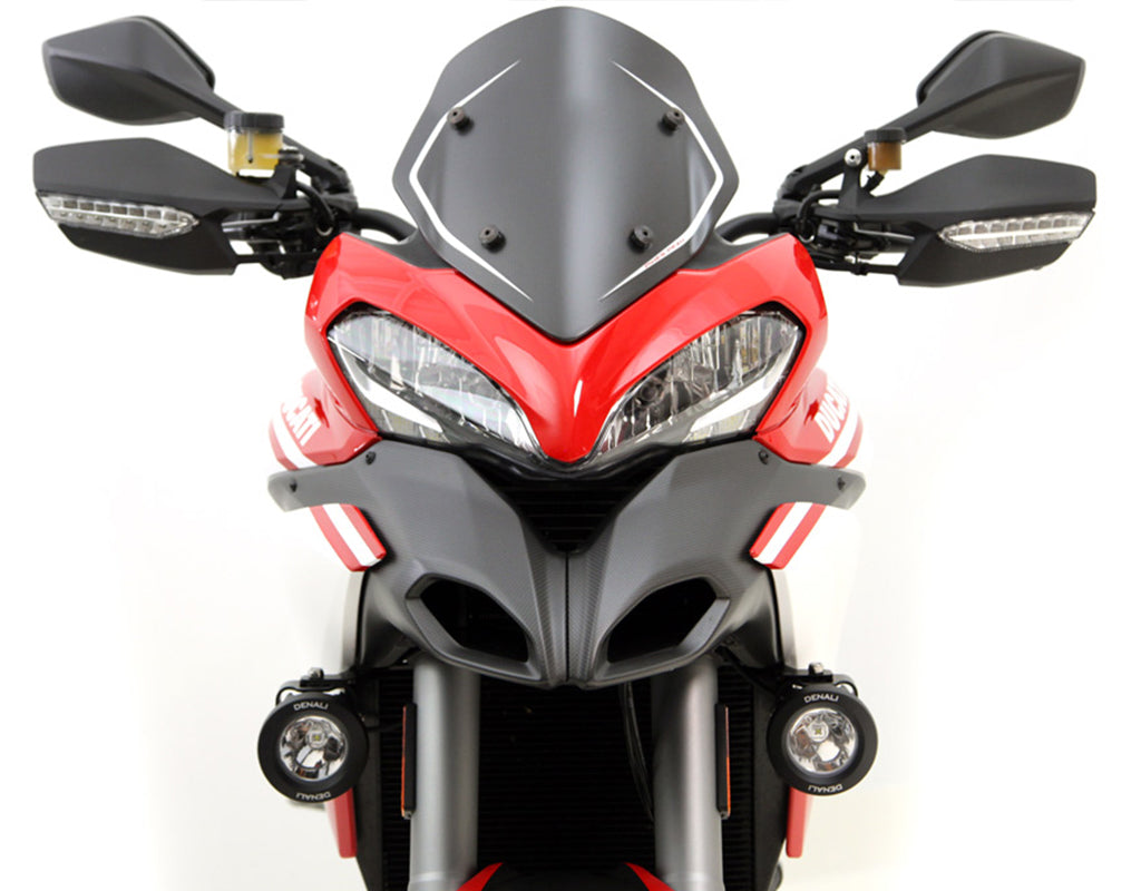 LAH.22.10000 Denali Auxilary Light Mounting Brackets for Ducati Multistrada 1200 & 1200s All Editions '10-'14 rev00