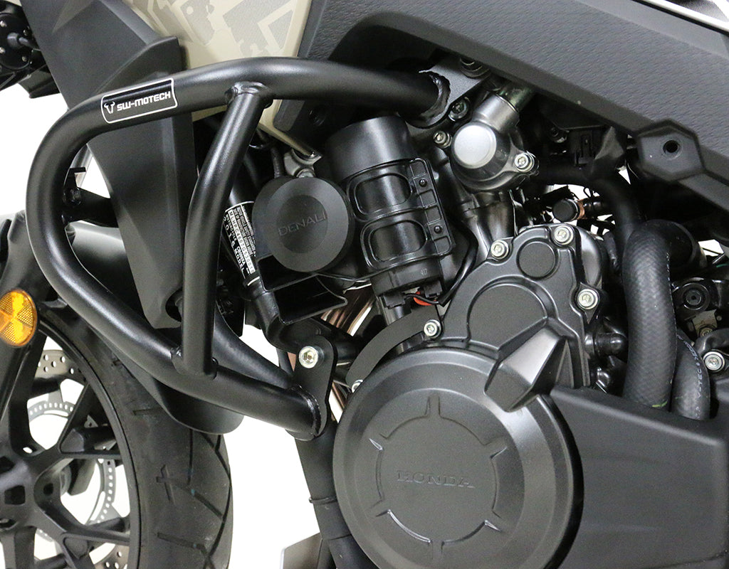 HMT.01.10300 DENALI SoundBomb Compact Horn Mounting Bracket, Honda CB500X '13-'17 & Rebel 500 '17- rev00