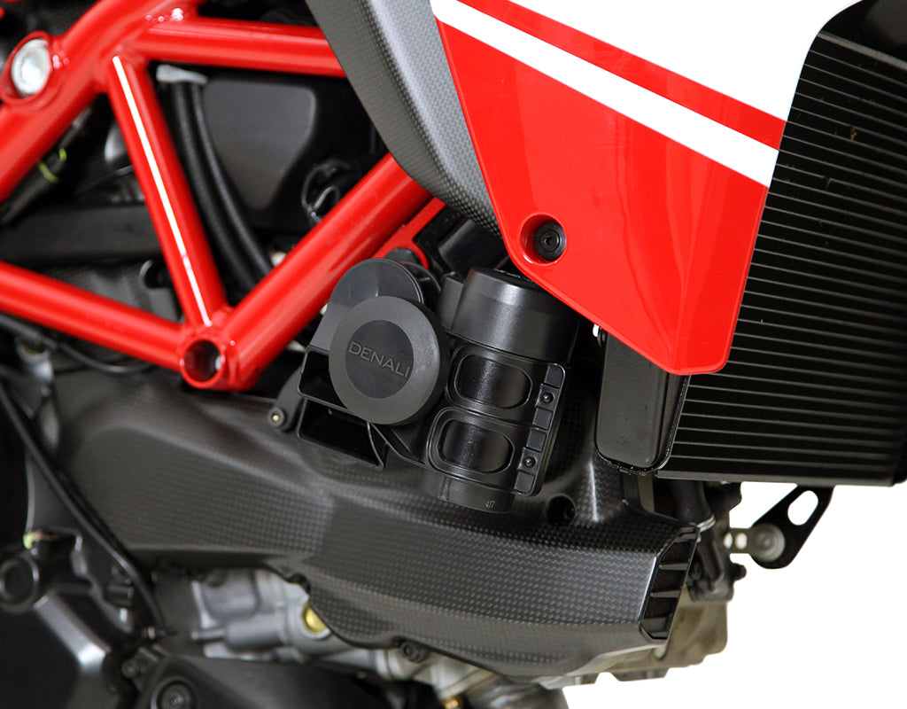 HMT.22.10000 Denali SoundBomb Compact Horn Mounting Bracket, Ducati Multistrada 1200 & 1200s All Editions '10-'14 rev00