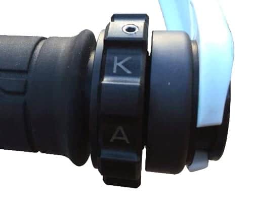 KAO.HND310 Kaoko Throttle Lock Cruise Control for HONDA AFRICA TWIN CRF1000L 2016 BLUE with OEM Handguards or Without Hand guards