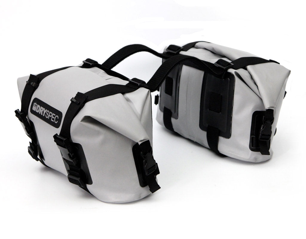 DSL.D20.10000 : DSL.D20.10000.G DrySpec‚Ñ¢ D20 Dry Saddle Bag Set, Grey Rev01