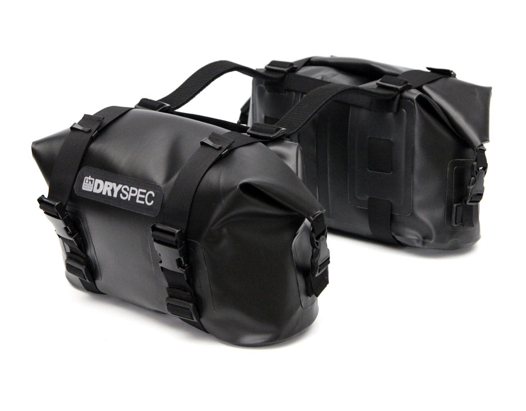 DSL.D20.10000.B DrySpec‚Ñ¢ D20 Dry Saddle Bag Set, Black Rev01