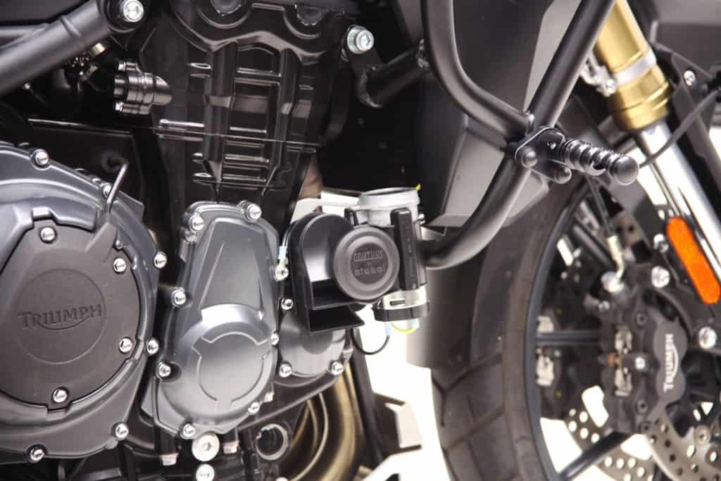 HMT.11.10200 Denali Horn Mount For Triumph Tiger Explorer 1200 '12- rev00