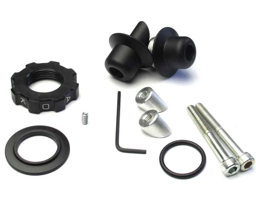 KAO.DUC105CRG Kaoko Throttle Lock for Ducati Monster 1100 EVO, Street Fighter 848, 848 EVO, Monster 796 With CRG Mirrors