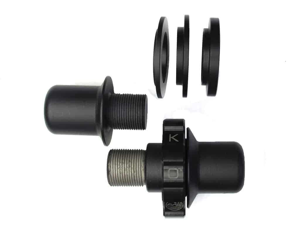 KAO.KAW400 Kaoko Throttle Lock Cruise Control Kawasaki models w/ 22mm or 30mm OD bar weights, incl. Ninja 636, ZX-6R, ZX-7R, ZX9, ZX10, ZX10R, ZX10RR