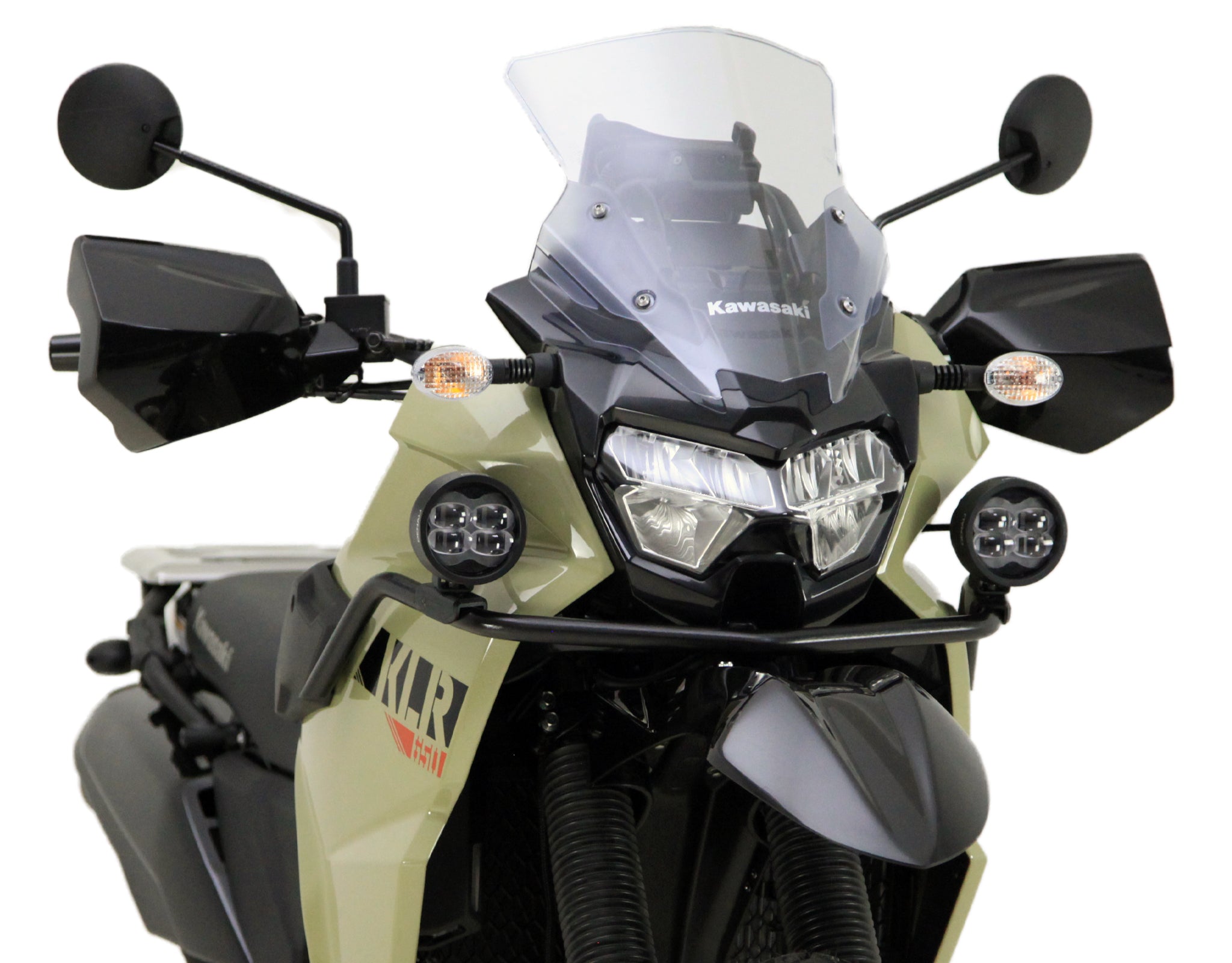 LAH.08.10900 Upper Crash Bar Light Mount - KLR 650 '22