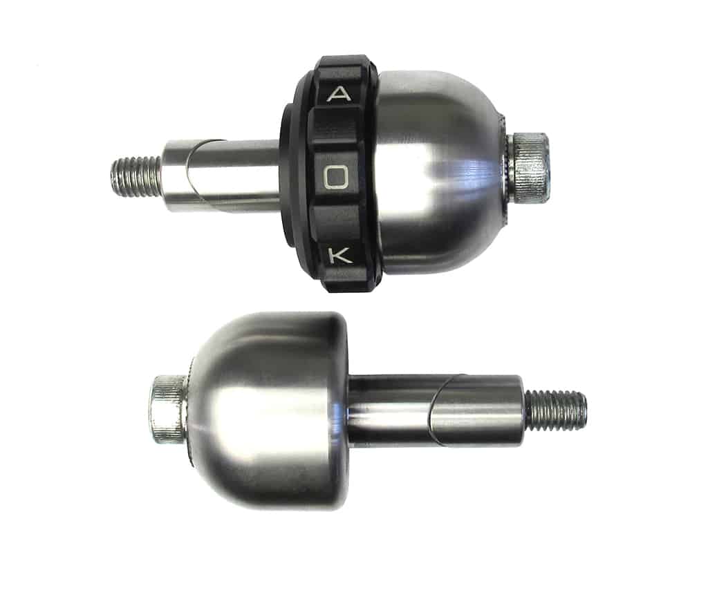 KAO.VIBRASTOP Kaoko Throttle Lock Cruise Control KTM bikes with 14mm ID handlebars; including 690, 990, and 1190 Adventure models. Includes Bar-End Weights
