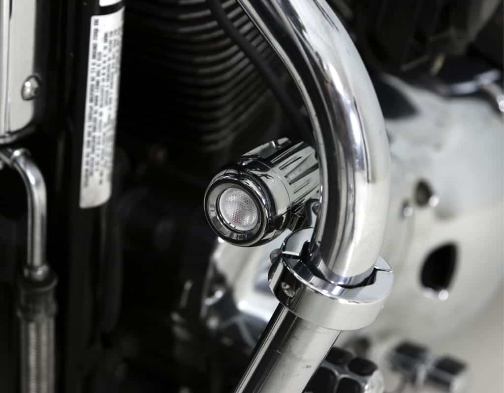 LAH.00.10400.C DENALI Engine Guard/Frame Auxiliary Light Mount For 32mm-38mm 1.25in-1.5in Diameter Tubes | Chrome rev04