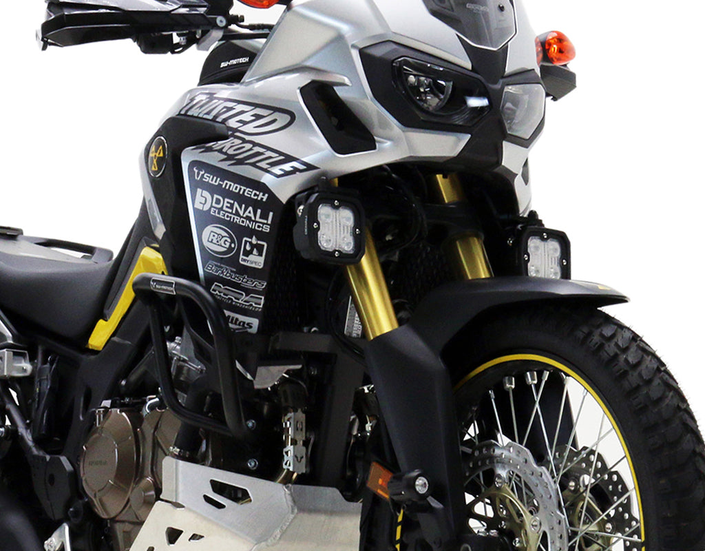 LAH.01.10300 DENALI Auxliary Light Mounting Bracket for Honda CRF1000L Africa Twin '16- rev00