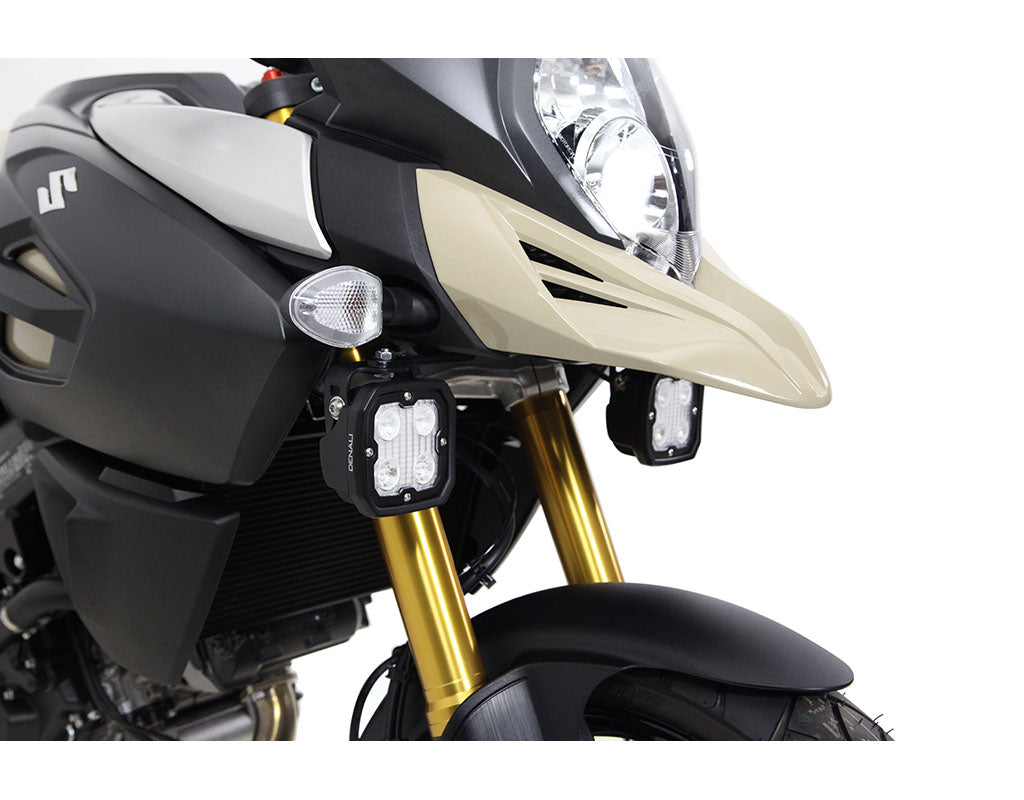 LAH.05.10200 Denali Auxiliary Light Mounting Bracket for Suzuki V-Strom DL1000 '14- rev00