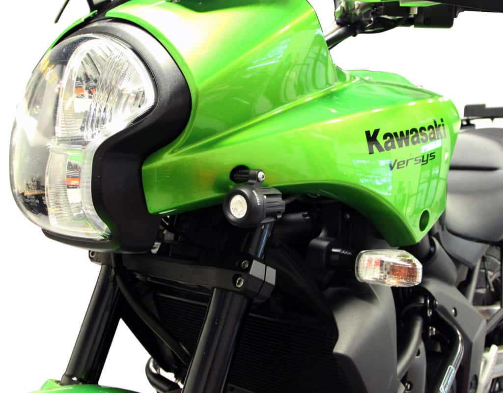 LAH.08.10100 Denali Light Mounting Kit for D2 & DM Lights on Kawasaki Versys 650 '07-'09