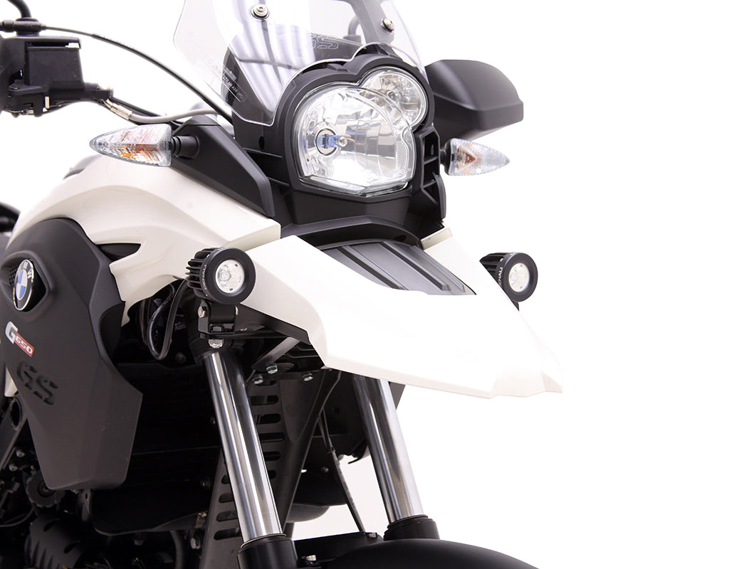 LAH.07.10600 Denali Auxiliary Light Mounting Bracket for BMW G650GS '09- & F650GS Single '04-'07 rev00
