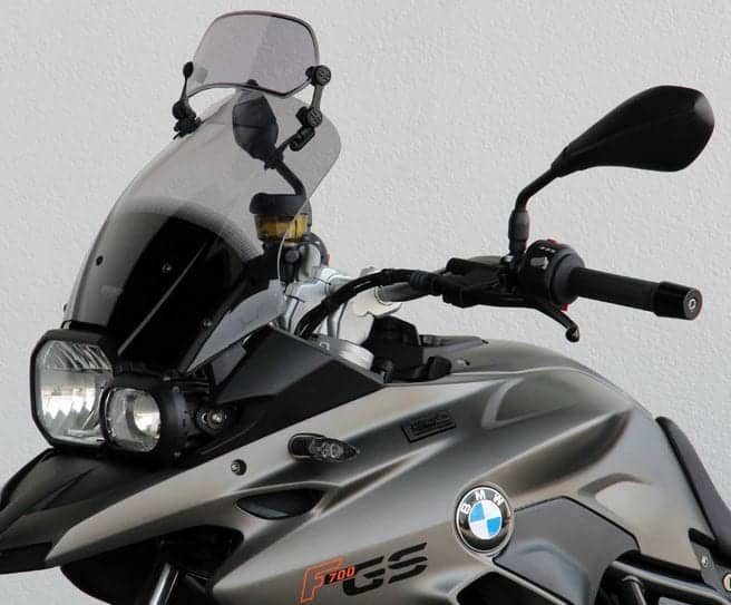 MRA.07.023.XCS.1 MRA X-Creen Sport Windshield BMW F700GS, '13-, SMOKE
