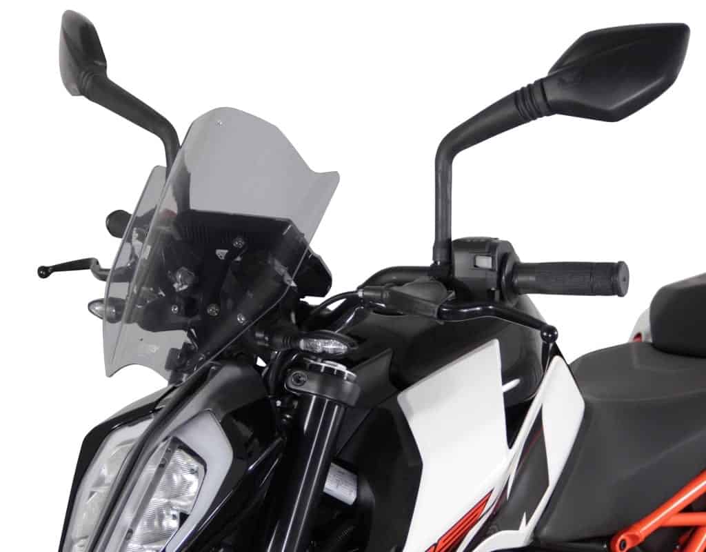 MRA.4025066164615 MRA Sport-Screen "NSPM" for KTM DUKE 125, 2017- smoke grey,